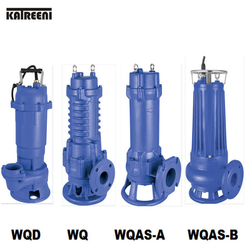 WQDシリーズ潜水下水スラリー水ポンプ